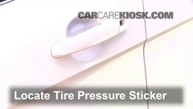 2014 Ford Taurus SHO 3.5L V6 Turbo Tires & Wheels Check Tire Pressure
